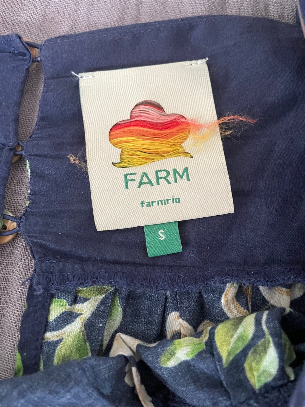 Farm Rio Floral blouse - Picture 3 of 6